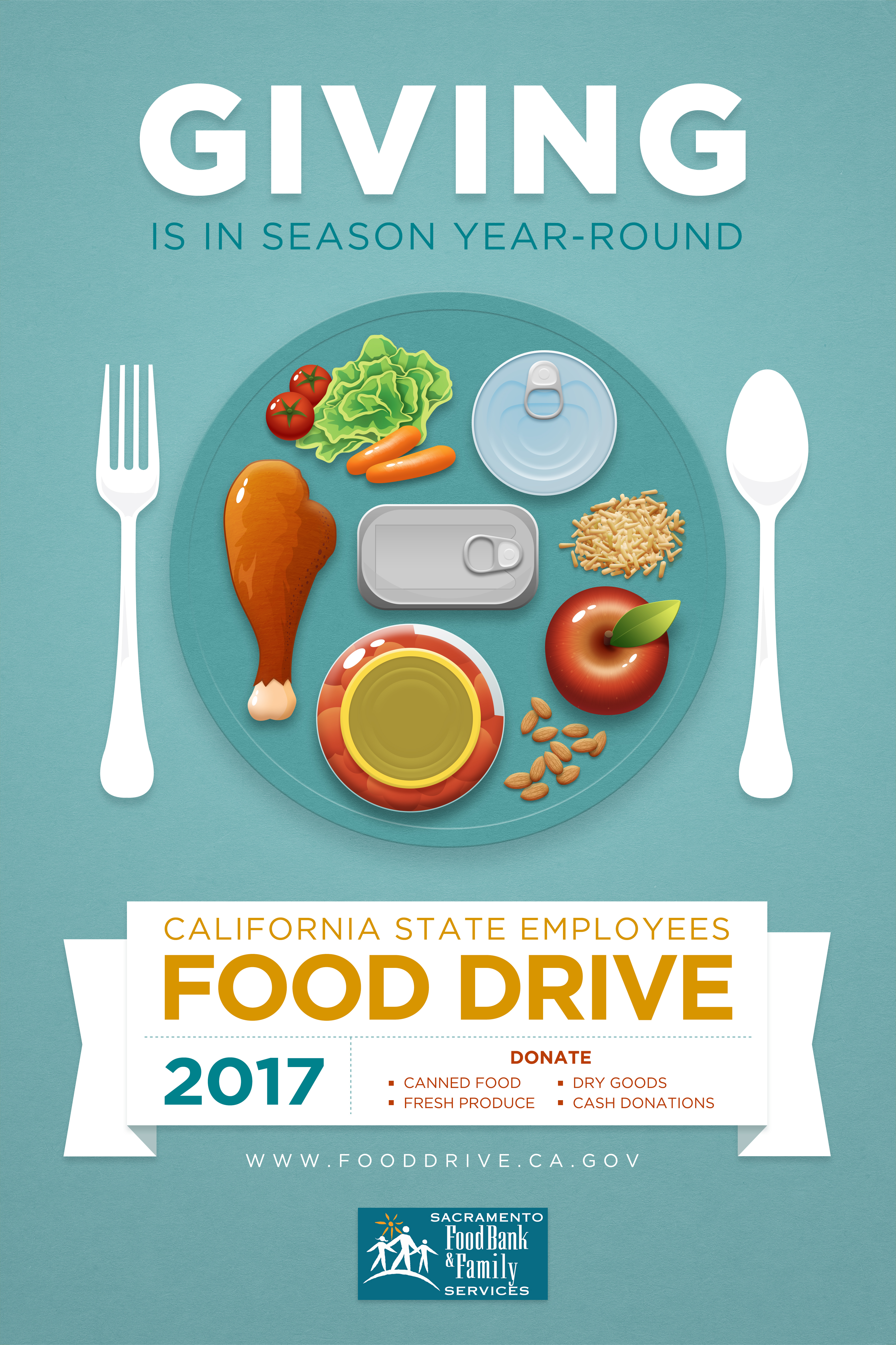 California State Employees Food Drive Food Drive Information