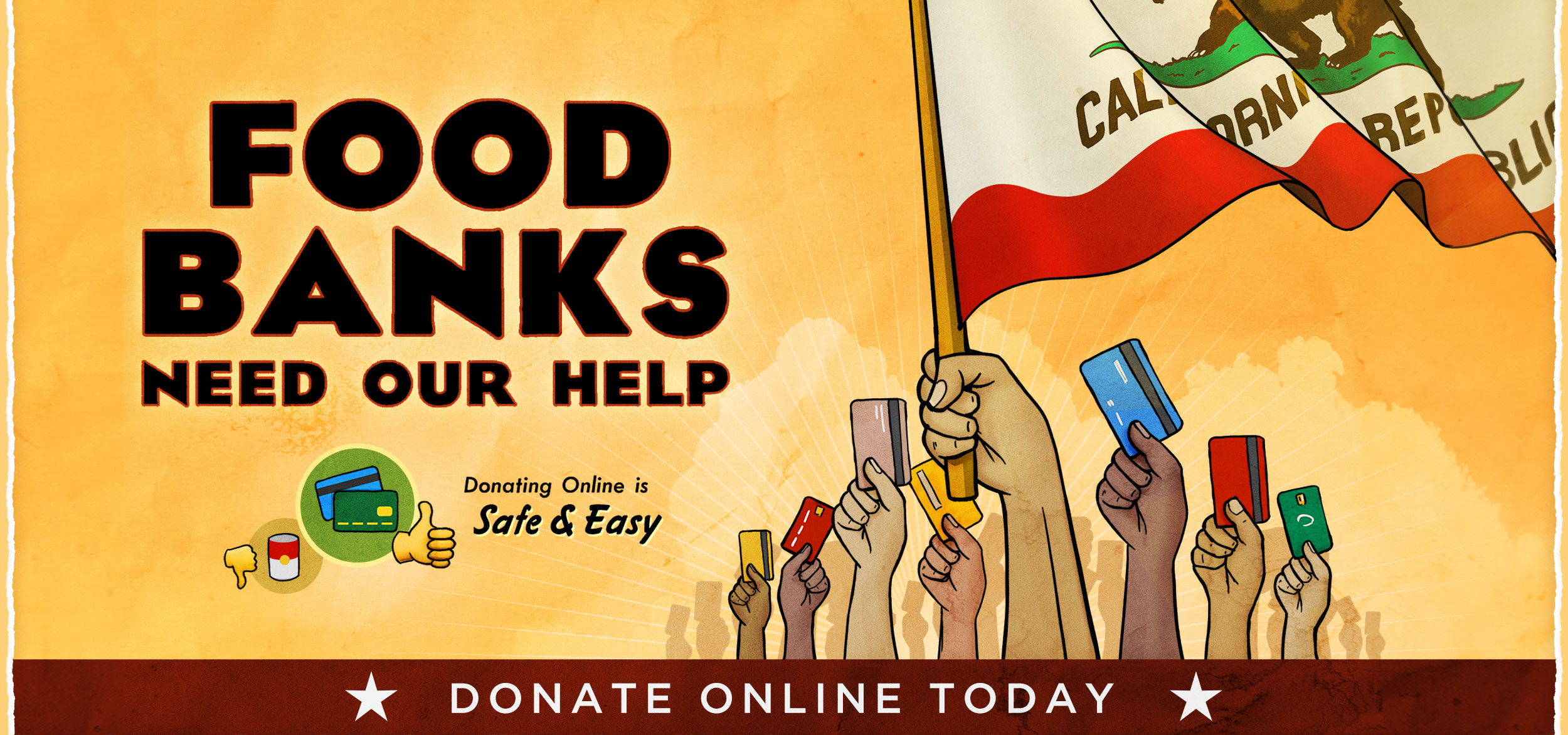 Food Banks Need Our Help - Donate Online Today